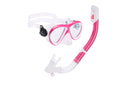 Waikiki Combo - Snorkelset - Duikbril - Snorkel - Kinderen - Roze/Wit