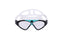 Tetra - Zwembril - Volwassenen - Clear Lens - Zwart/Turquoise