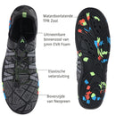 Happy Feet Lace - Waterschoenen - Volwassenen - Zwart/Groen