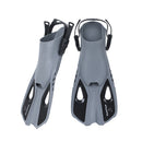 Snapper - Zwemvliezen - Flippers - Volwassenen - Zwart/Grijs