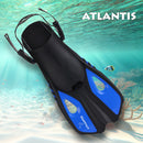 Snapper - Zwemvliezen - Flippers - Kinderen - Zwart/Blauw