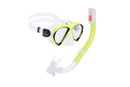Waikiki Combo - Snorkelset - Duikbril - Snorkel - Kinderen - Zwart/Geel