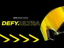 Defy Ultra - Zwembril - Volwassenen - Yellow Titanium Mirrored Lens - Zwart