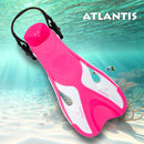 Dolphin - Zwemvliezen - Flippers - Verstelbare Hielstrap - Voor Zwemmen & Snorkelen - Kinderen - Roze/Wit