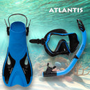 Samana Pro Set - Snorkelset - Volwassenen - Zwart/Blauw