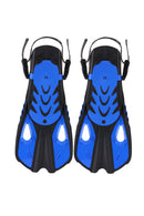 Snapper - Zwemvliezen - Flippers - Kinderen - Zwart/Blauw