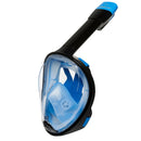ATLANTIS - Snorkelmasker - Volwassenen - Zwart/Blauw