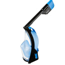 ATLANTIS - Snorkelmasker - Volwassenen - Zwart/Blauw