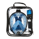 ATLANTIS - Snorkelmasker - Volwassenen - Zwart/Blauw