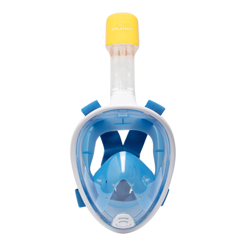 Atlantis - Snorkelmasker - Kinderen - Wit/Blauw