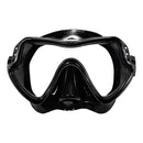 Samana Pro Combo - Snorkelset - Snorkel & Duikbril  - Versterkt Glas - Dry Top - Luxe Bewaartas - Volwassenen - Zwart/Grijs
