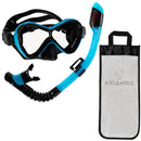 Abaco Combo - Snorkelset - Duikbril - Snorkel - Kinderen - Zwart/Turquoise