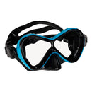 Abaco Combo - Snorkelset - Duikbril - Snorkel - Kinderen - Zwart/Turquoise