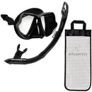 Java Combo - Snorkelset - Duikbril - Snorkel - Volwassenen - Zwart/Zilver