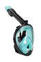 Atlantis - Snorkelmasker - Volwassenen - Zwart/Turquoise