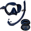 Bali Combo - Snorkelset - Duikbril - Snorkel - Volwassenen - Blauw