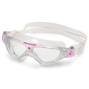 Vista Junior - Zwembril - Kinderen - Clear Lens - Transparant/Roze
