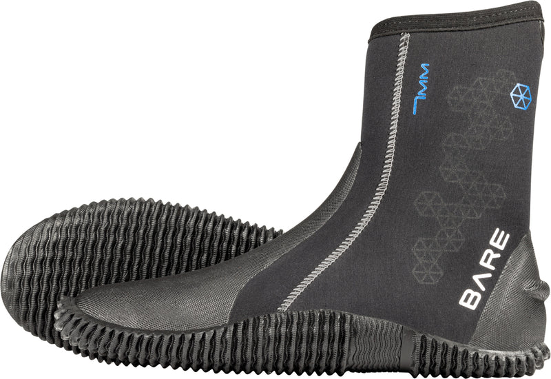 7mm S-Flex Boots - Waterschoenen - Volwassenen - Zwart