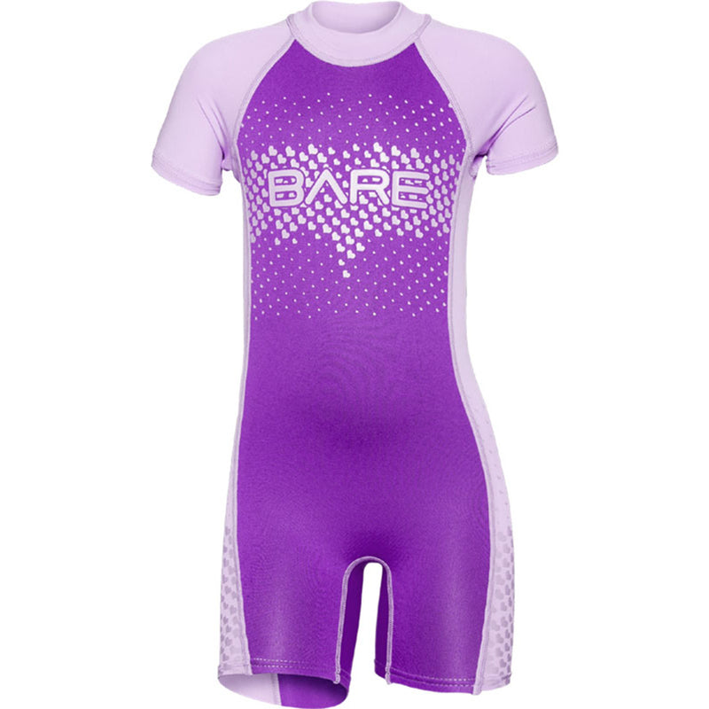 1mm Guppy Shorty - Combinaison - Enfants - Violet