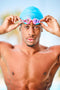 Fastlane - Zwembril - Volwassenen - Pink Iridescent Mirrored Lens - Multicolor/Blauw