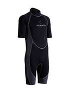 2mm Adventure Shorty  - Wetsuit - Heren - Zwart/Grijs