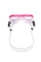 Waikiki Combo - Snorkelset - Duikbril - Snorkel - Kinderen - Roze/Wit