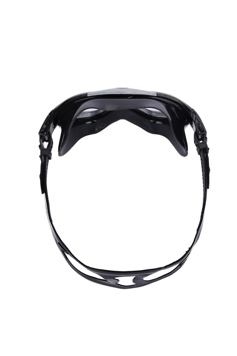 Tetra - Zwembril - Volwassenen - Clear Lens - Zwart/Grijs