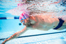 Fastlane - Zwembril - Volwassenen - Pink Iridescent Mirrored Lens - Multicolor/Blauw