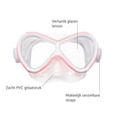 Abaco Combo - Snorkelset - Duikbril - Snorkel - Kinderen - Roze