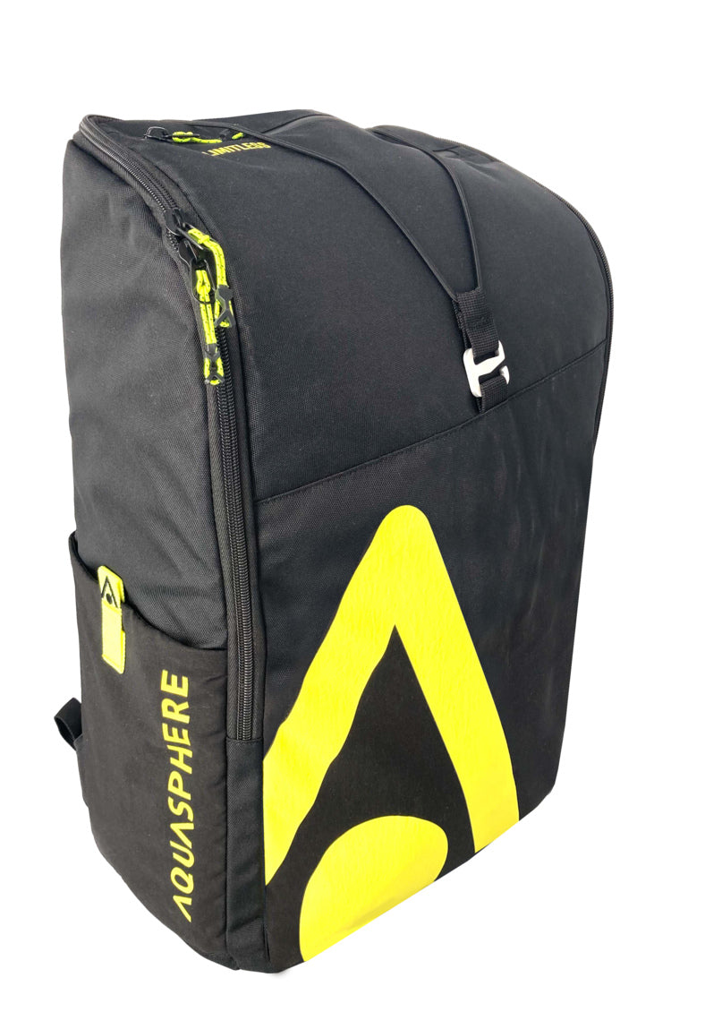 Sac à dos de piscine - Sac de natation - Noir/Jaune