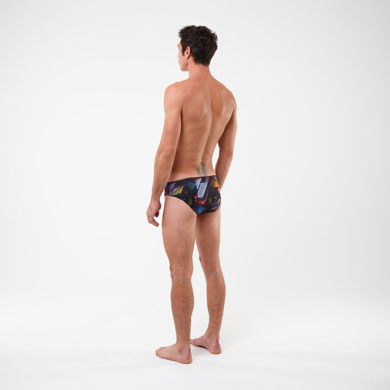 Essential Slip Zwembroek Heren Multicolor/Blauw