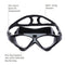 Tetra - Zwembril - Volwassenen - Clear Lens - Zwart/Grijs