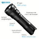 Bonito - Tauchlampe - LED 1200 Lumen - Schwarz