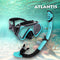 Borneo Combo - Snorkelset - Duikbril - Snorkel - Volwassenen - Turquoise/Zwart