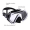Borneo Combo - Snorkelset - Duikbril - Snorkel - Volwassenen - Zwart/Wit