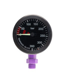 Tech Pressure Gauge 52mm - Cerakote - Black Dial - 300 bar
