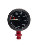 Tech Pressure Gauge 52mm - Cerakote - Black Dial - 300 bar