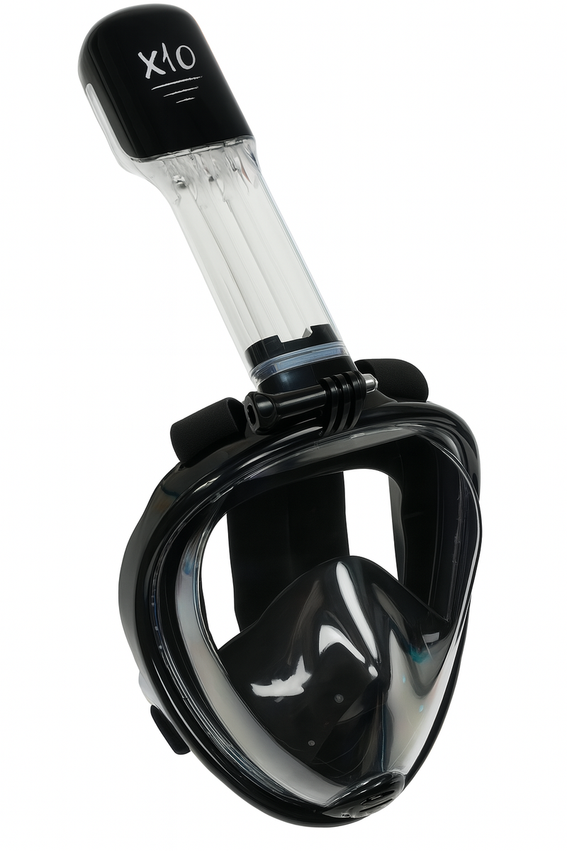 X10 - Masque de snorkeling - Adultes - Noir