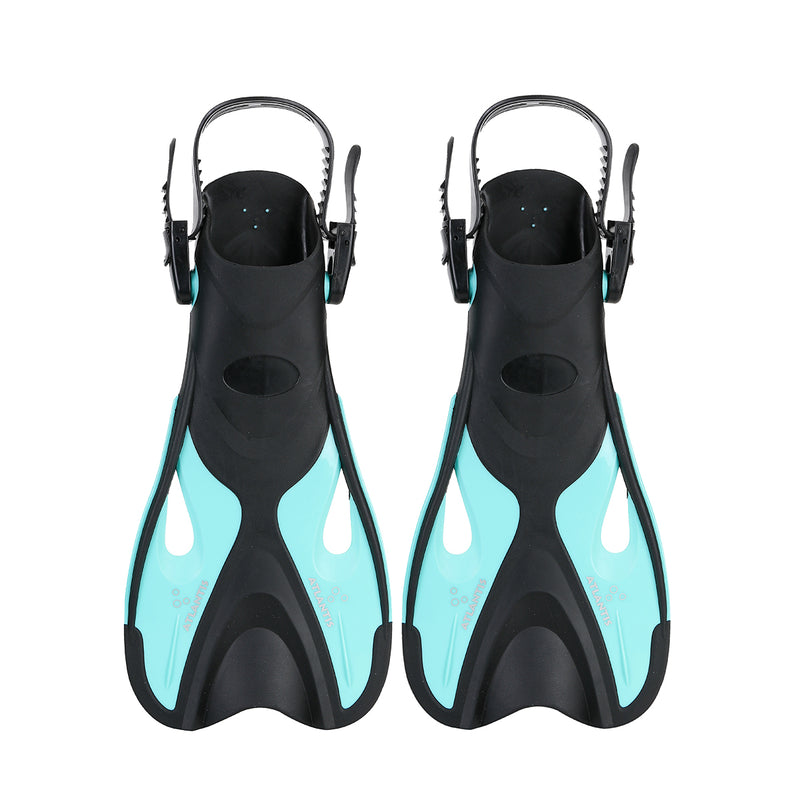 Dolphin - Palmes de natation - Enfants - Noir/Turquoise
