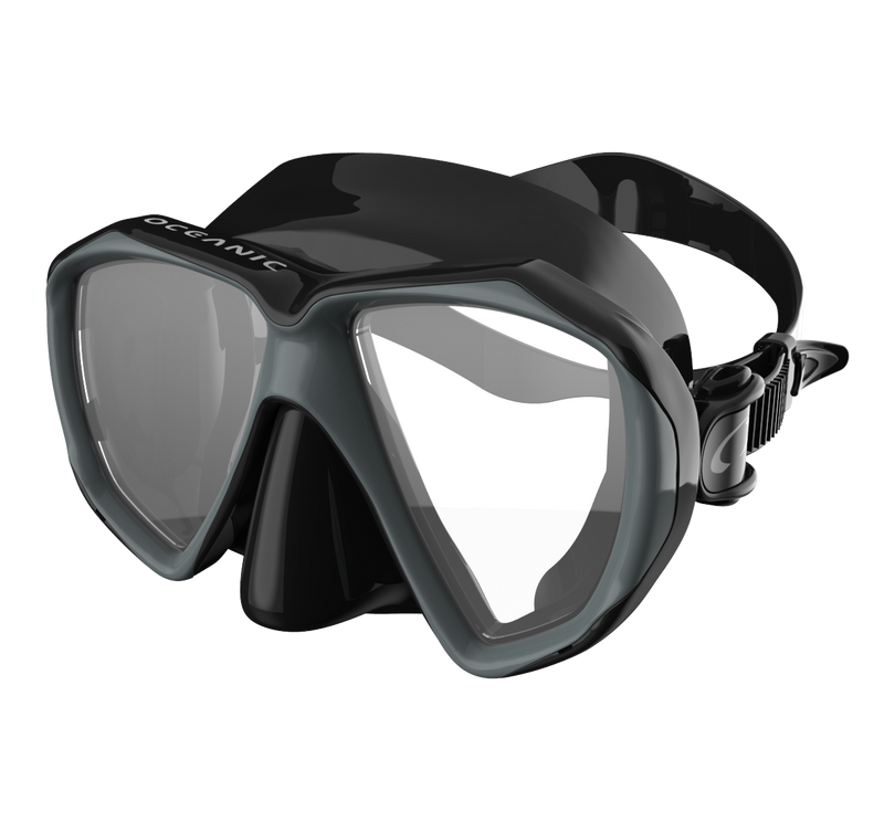 Duo Mask - Duikbril - Volwassenen - Zwart/Titanium