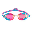 Fastlane - Zwembril - Volwassenen - Pink Iridescent Mirrored Lens - Multicolor/Blauw