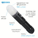Flash - Duiklamp - Zaklamp voor onderwater - Signaalflitser - Videolamp - 4000 Lumen - Zwart