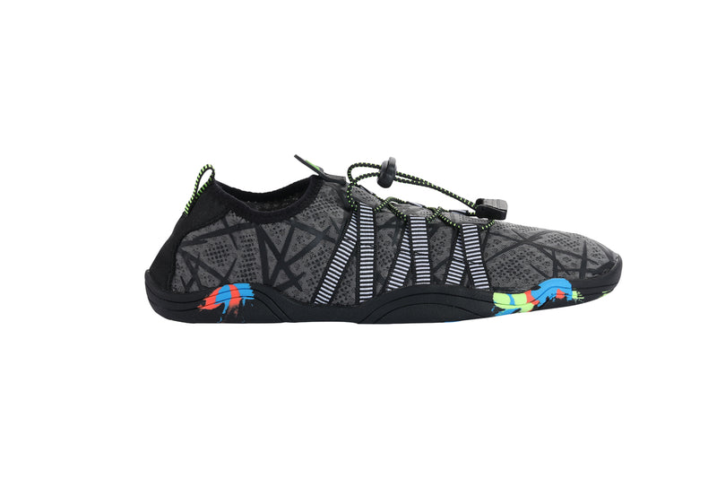 Happy Feet Lace - Waterschoenen - Volwassenen - Zwart/Groen