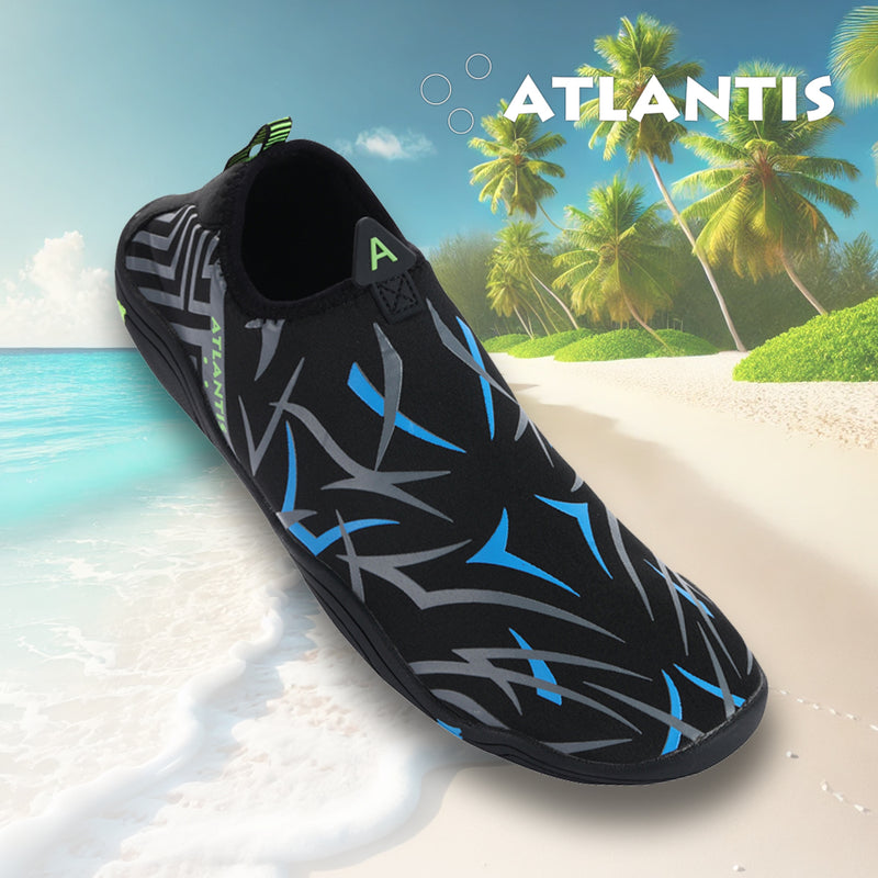 Happy Feet - Waterschoenen - Volwassenen - Zwart/Blauw
