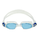 Mako - Zwembril - Volwassenen - Blue Lens - Transparant/Blauw