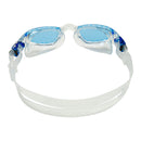 Mako - Zwembril - Volwassenen - Blue Lens - Transparant/Blauw