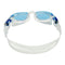 Mako - Zwembril - Volwassenen - Blue Lens - Transparant/Blauw