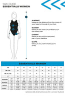 Essential Fly Back - Maillot de bain - Femme - Rouge/Gris
