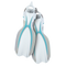 Manta Ray Fin - Flippers - Zwemvliezen - Volwassenen - Turquoise/Wit