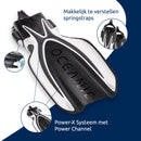 Manta Ray Fin - Flippers - Zwemvliezen - Volwassenen - Wit/Zwart